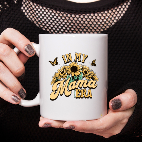 ✨In my Mama Era 11oz White Mug☕