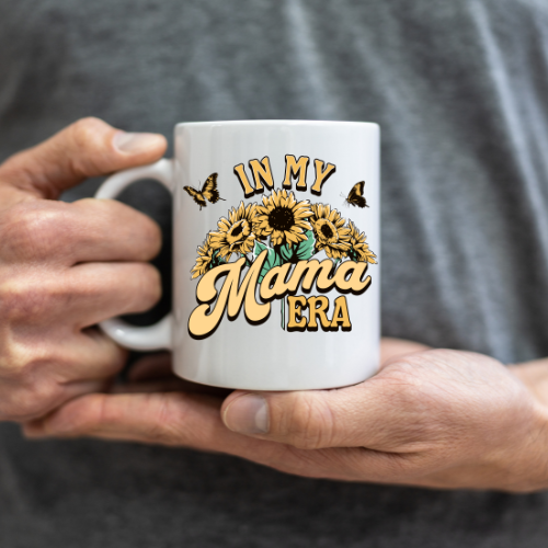 ✨In my Mama Era 11oz White Mug☕