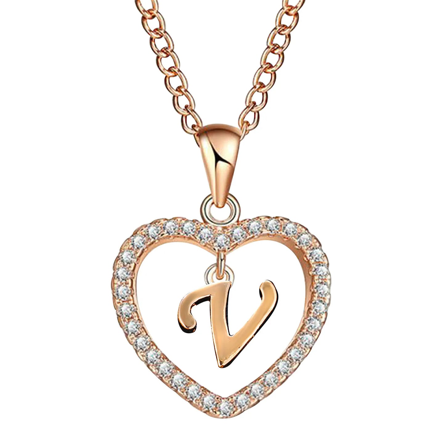 LuxeLetter Charm Necklace