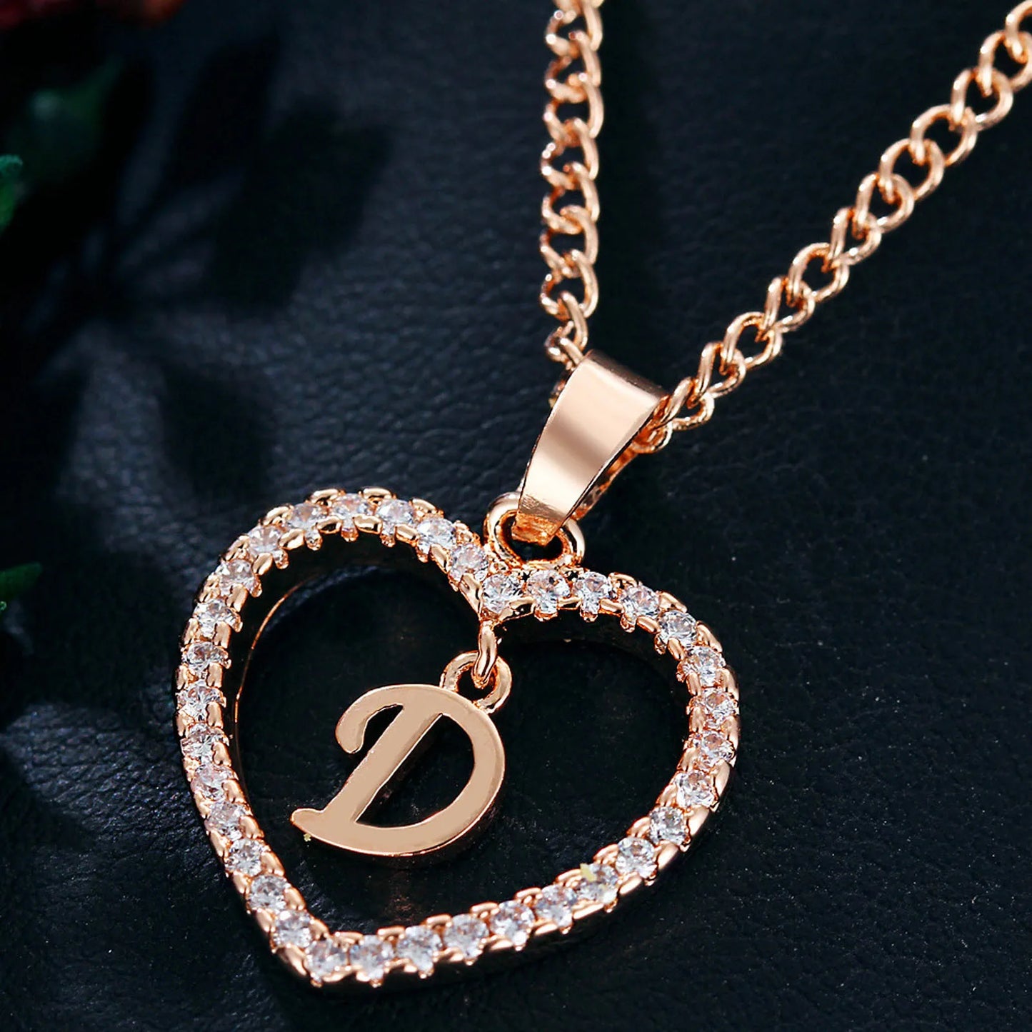 LuxeLetter Charm Necklace