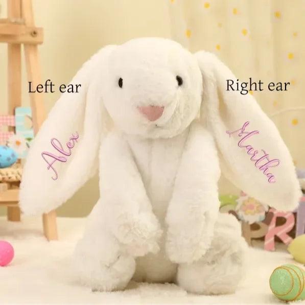 My Cuddle Bunny Adorable – Personalized Plush 🐰💕