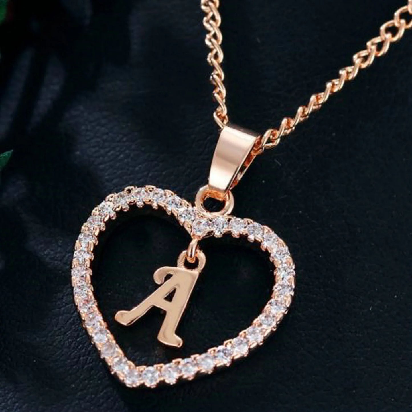 LuxeLetter Charm Necklace